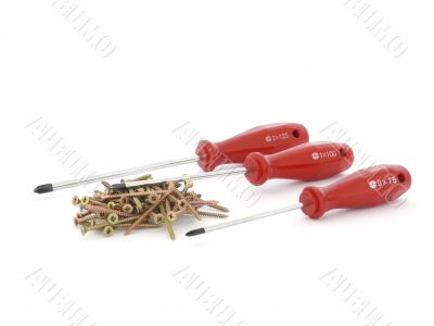 Screwdrivers and screws
