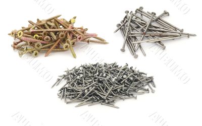 Nails and screws collection