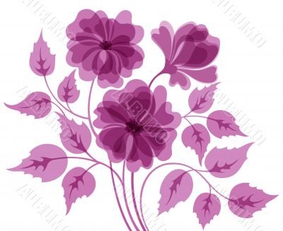 Colorful flower background
