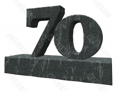 number seventy