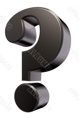 metal question mark