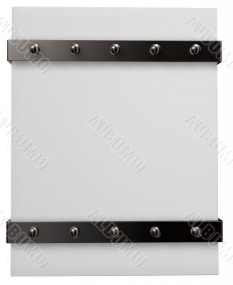 box with iron bands