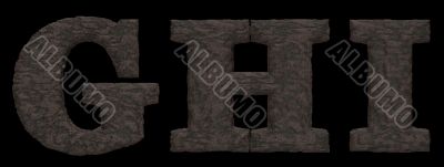 stone alphabet