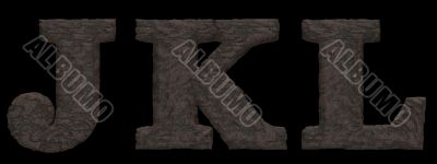 stone alphabet