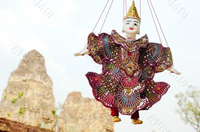 Puppet at Angkor Cambodia