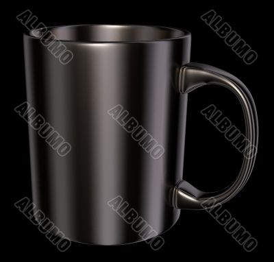 metal mug
