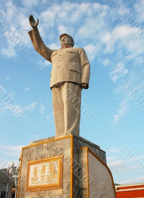 Chairman Mao`s Statue