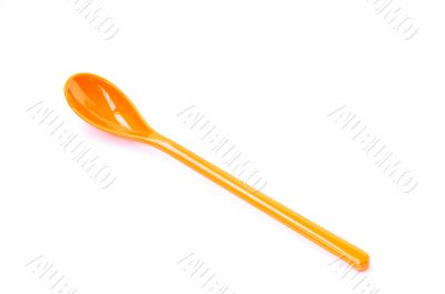 Plastic spoon 