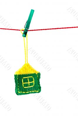 single knitted house 