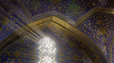 mosque light's rays