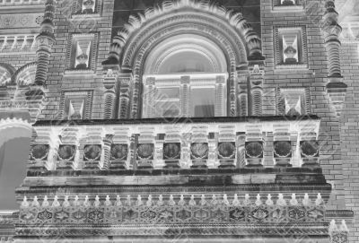 Balcony of Igumnov House in Moscow