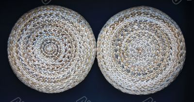 spiral straw weaving 