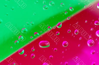 Abstract drops, can be used as background. 