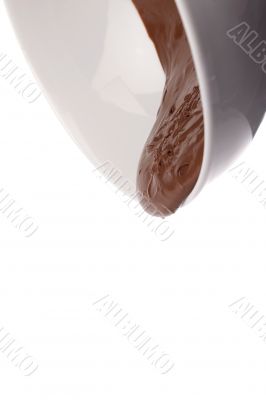 melted chocolate bowl