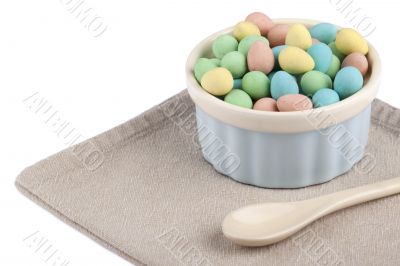 colorful easter eggs