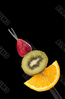 fruits on the stick