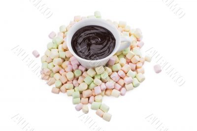 colorful marshmallows