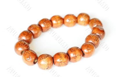Wooden Buddhist beads