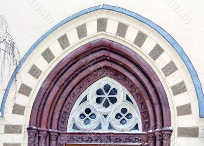 old house in downtown