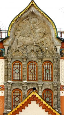  facade of the Tretyakov Gallery in Moscow