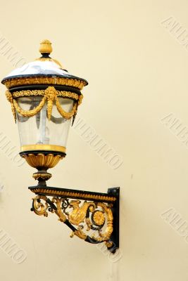 Entrance to the temple  of Christ the Saviour Cathedral in Mosco