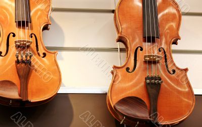 two violins