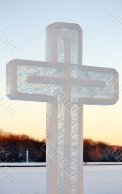 Christian ice cross