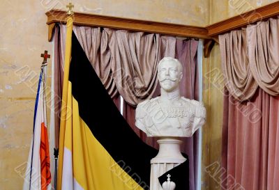 Sculptural portrait of Emperor  Nicholas II