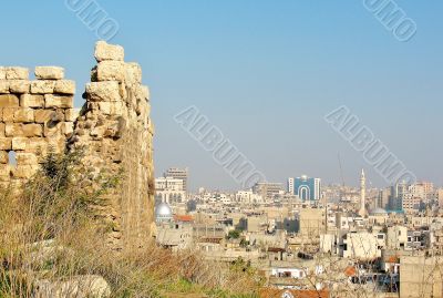 Homs, Syria. Top view