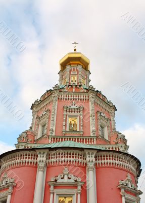 Temple of the  Epiphany Monastery in Moscow