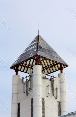 Tower of fire service unit