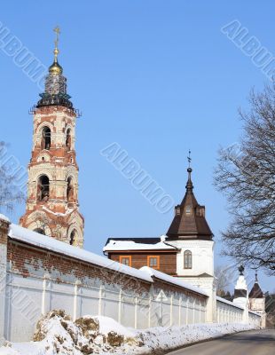 Ancient wall and towers