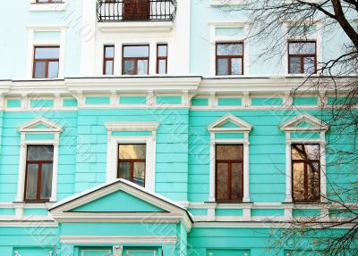 facade of the building