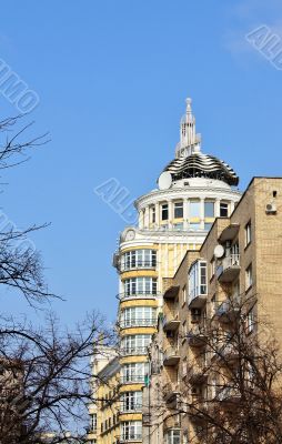 Office building with dome