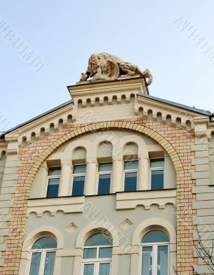 facade of the building