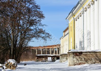 old abandoned estate