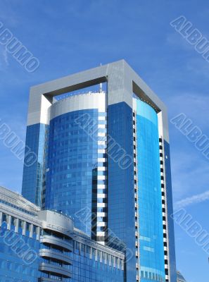 Building of the area `Moscow City`
