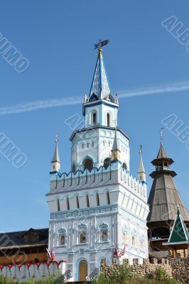Izmailovo. View of the  Kremlin  towers