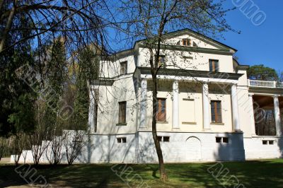 Main building of the estate near Moscow