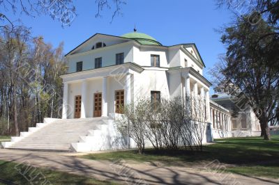 Main building of the estate near Moscow