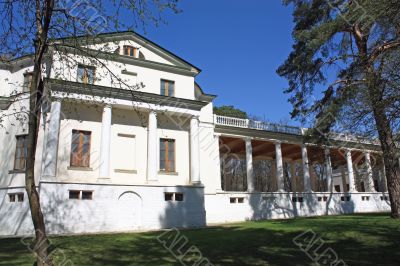 Main building of the estate near Moscow