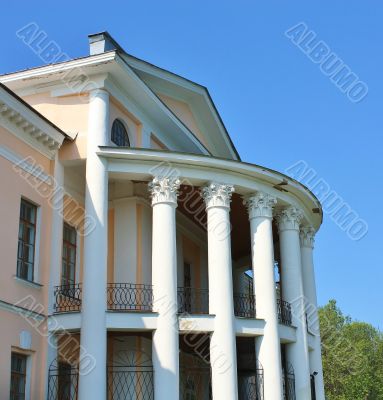 Manor house of the eighteenth century