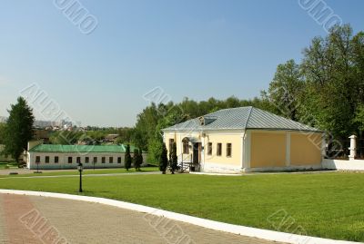 Old yard of the Empire style