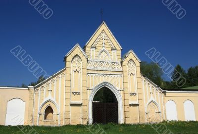 Old gate of the Empire style