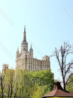 High-rise building in Moscow
