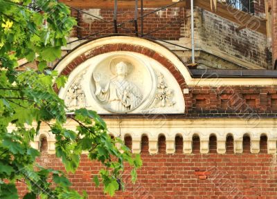 Wall of the orthodox church