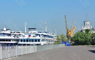 Passenger river port