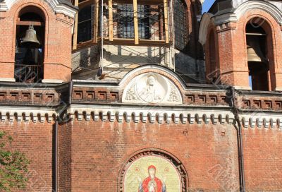 Wall of the orthodox church