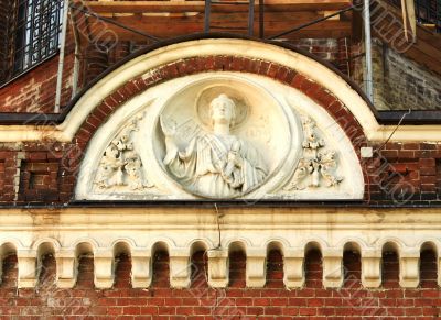 Wall of the orthodox church