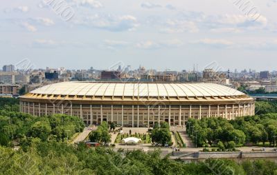 Stadium `Luzhniki` in Moscow